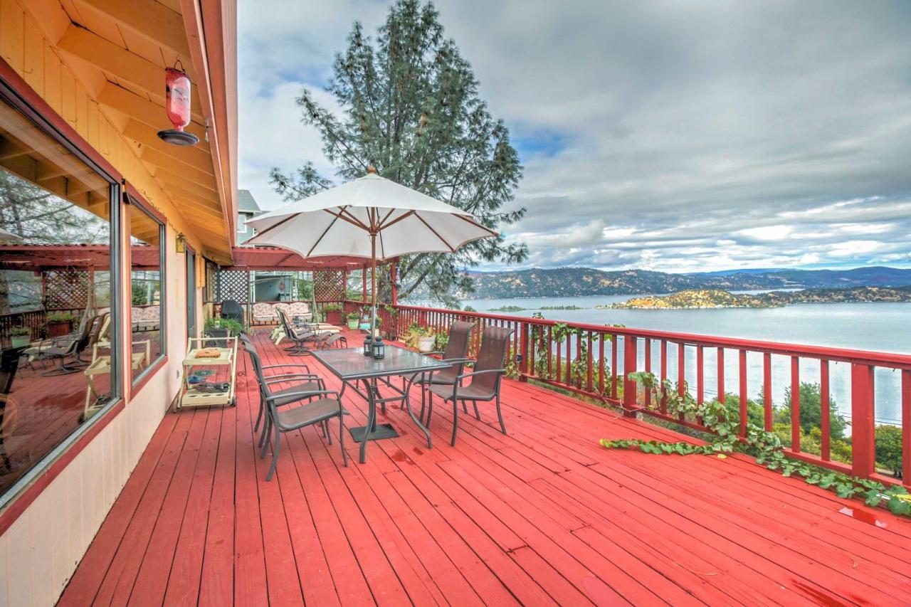 Spacious Kelseyville Home With Large Lakefront Deck! Exterior photo